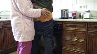 turkish stepsister seduces stepbrother to cum inside her panties