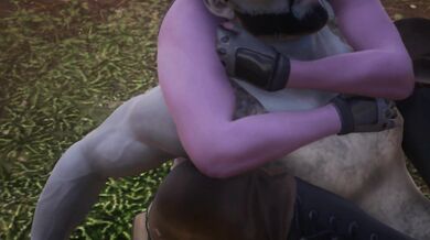 Zombie girl jerking off legs to her zombie boyfriend | cums on boots [3d hentai uncensored]