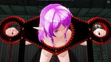 3D HENTAI The elf doesn't mind getting fucked