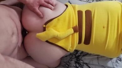 Dressed up big tits Blonde babe gets fucked hard in all of her holes pokemon/pikachu cosplay preview