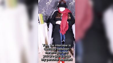 My new boss fucked me hard in my interview/ ????????توی مصاحبه استخدامی رییس جدید منو حسابی گایید /+کلام