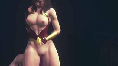 Wonder Woman Hentai - Wonder woman enjoys a dick and her toys