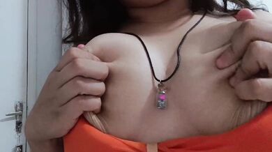 JOI PUNHETA GUIADA - branquinha safada pede PORRA NOS PEITOS????????- roleplay, ASMR Joi