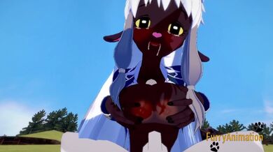 Pokemon Hentai - POV Wooloo boobjob