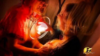 Halloween with Katerina Hartlova and Domii