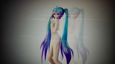 MMD 4k 18+ Miku Micro bikini Expectations [ with effects ]
