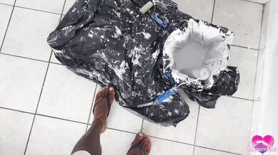 BBC BRICKLAYER CUM 2 TIMES IN MY ASSHOLE