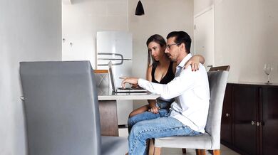 I called my nerdy friend to do my accounting, but I ended up fucking him.