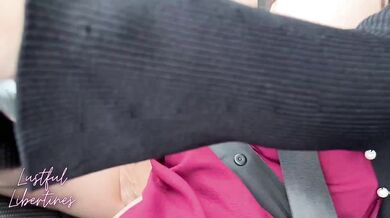 My best friends cheating MILF Mom couldn’t resist fucking me right there in her car