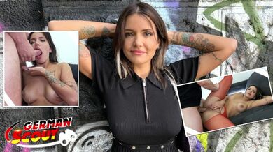 GERMAN SCOUT - First Anal at Pickup Casting for Big Butt Crystal Richi