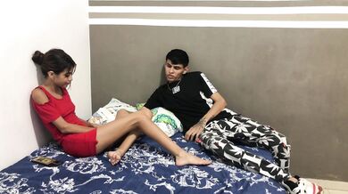 Little stepsister takes away my desire to fuck and I fuck her hard in her pussy - HD porn