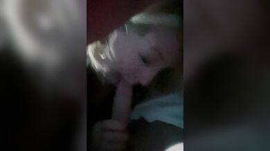 Giving a stranger a blowjob in the restaurant parking lot