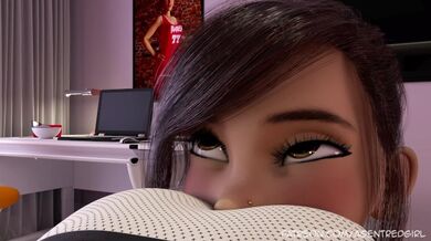 Doe Candy - Futanari Milf Sniffs, Fucks, and Creampies Some Ass!