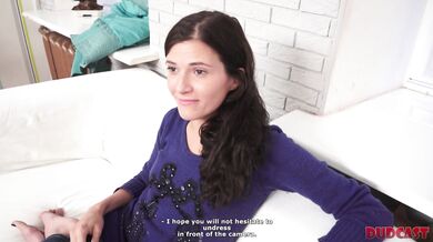 Agent wanted to fuck skinny teen but was refused - Full Video