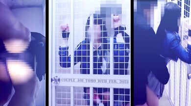 Creampie to Japanese girl who cosplayed anime characters