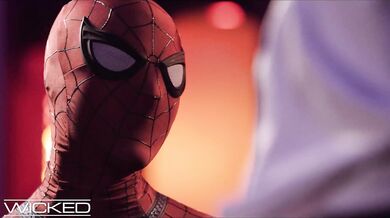 SPIDEYPOOL - Spiderman Eats And Fucks Gwen Stacy's Hot Pussy - Wicked