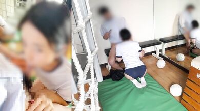 [Amateur creampie]sex with cute japanese｜Call students to the gym and cum