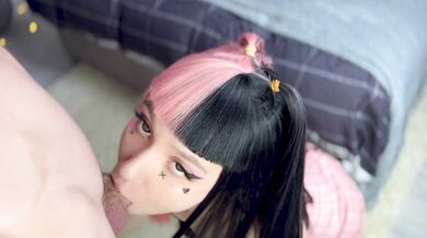 Gave hot emo girl deepthroat and fucked her with gag in her mouth 4K