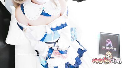 Barbara's Slutty Blowjob and Watery Squirt! Got addicted to SeX now Genshin