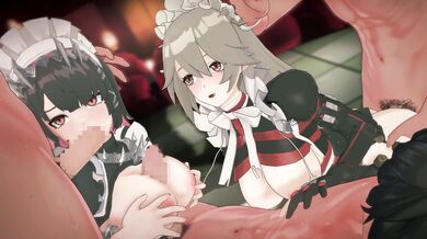 【ゼンレスゾーンゼロ 乱交セックス】エレン・ジョー,アレクサンドリナが集団エッチする3Dエロアニメ動画(ZZZ Ellen Joe,Alexandrina group orgy sex.)