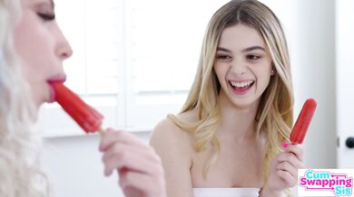 Britt Blair Confesses to Molly Little "I fantasize about my Stepbro sucking on my titties"