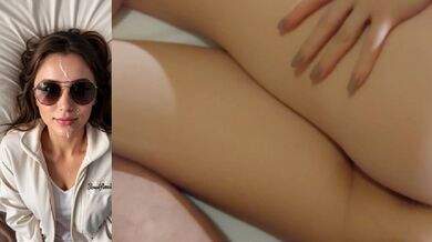 Cumshot On Her Perfect Ass - 20 Years Old Virgin Chloe - YourDailyPleasure