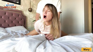 ⛔Please Fuck Me! Step Sister Caught Masturbating and Cum on Pretty Face