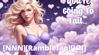 You Will Fail… || NNN || JOI || Try Not To Cum || Scripted Ramblefap || Cum Dumpster VA