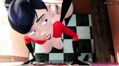 Futa Miss incredible  Hentai Story