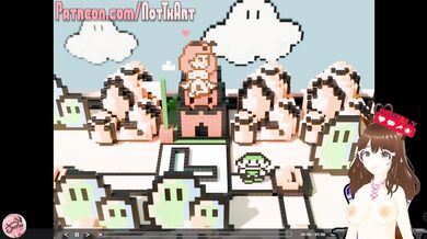 Mario finally fucks hot Pauline cause she asks for cock for one night (Mario Bros animation)-Jazziuu