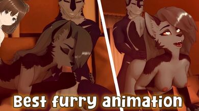 Hot stepsister with huge ass lets me finish inside to get her pregnant (Furry animation) - Jazziuu