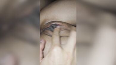 Skinny and petite student rides my dick