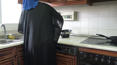 perverted german boy fucking his mature turkish stepmother