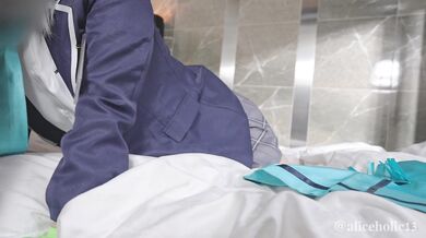 ????【Full Video】 Sunaookami Shiroko Blue Archive Cosplay creampie hentai POV【Aliceholic13】