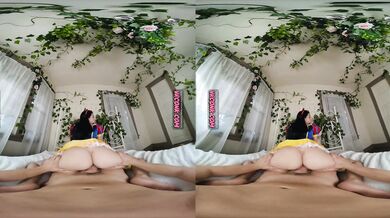 VR Conk Lovely Alex Coal as beautiful Snow White sex parody VR Porn