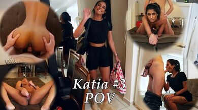 POV - Tall Brazilian model gets a good fuck session