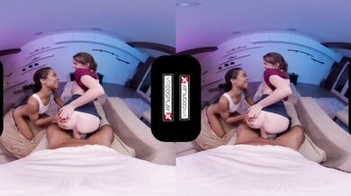 VRCosplayX XXX Cosplay THREESOME Compilation In POV Virtual Reality Part 2