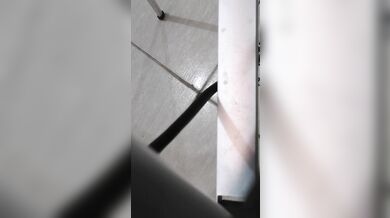 black camgirl sensualizing and masturbating online