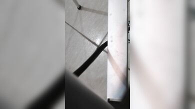 black camgirl sensualizing and masturbating online