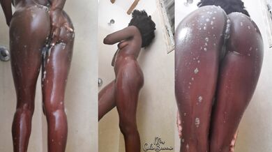 Black Beauty...Sexy Shower Performance, SHE IS SO HOT!