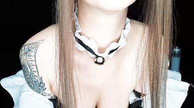 Sexy maid sucks cock and cums from penetration