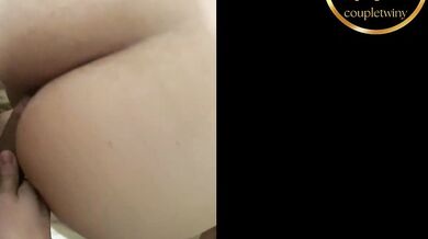 Hot kisses, ass creampie, sex with my slutty friend