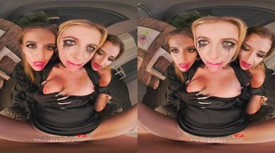 Orgy With Vampire DIMITRESCU DAUGHTERS In RESIDENT EVIL VILLAGE XXX VR Porn