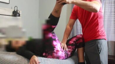 BIG ASS MOM FUCKED IN HER ASS BY STRANGER AFTER YOGA LESSON