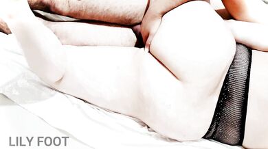 Romantic Christmas couple big ass