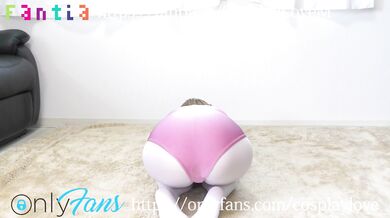 Yoga stretching in real leotard and white tights ballet pussyjob, rubbing hard on dick Ass cumshot