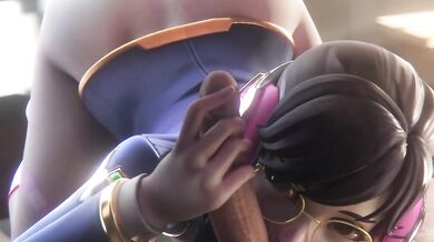 Overwatch D.va pov suck balls - (Fpsblyck)