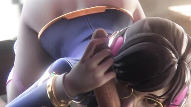 Overwatch D.va pov suck balls - (Fpsblyck)