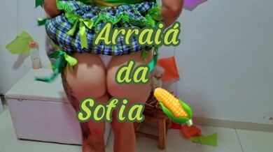 Caipira rabuda comandando a sua punheta guiada, JOI pedindo gozada na boca