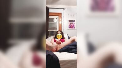 Quick orgasm before I have to go on a date